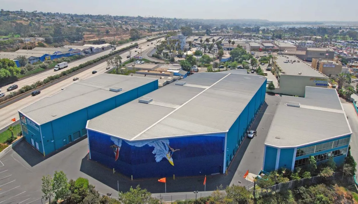 Test SE aerial view of facility